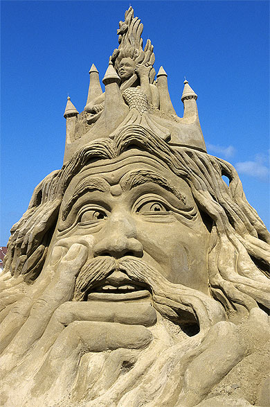 Sculpture de sable, Hardelot Sculpture de sable, Hardelot