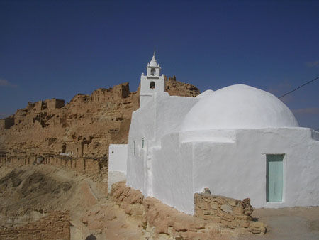 Petit village du sud tunisien