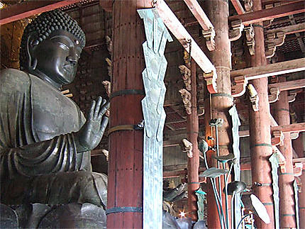 Grand bouddha à Nara...NO PHOTO !