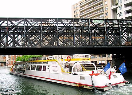 Visite des canaux de la Seine