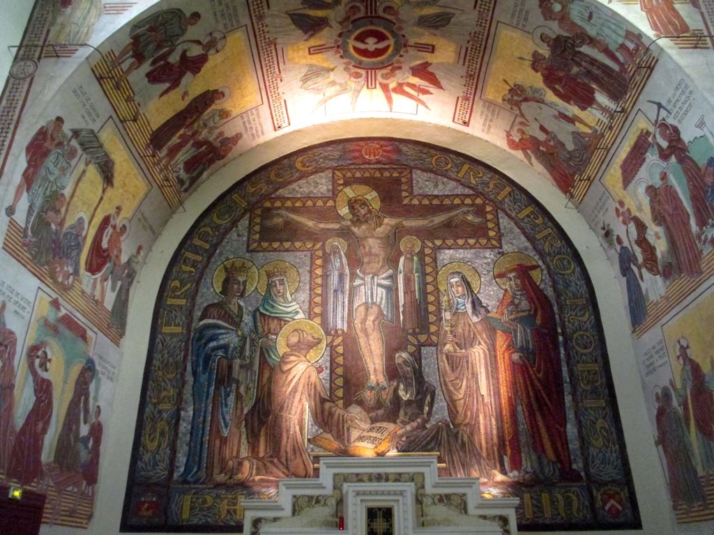 Fresques de l'Église Saint-François-d'Assise