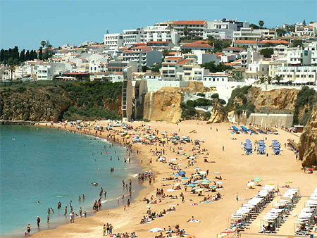 Plage d'Albufeira - Portugal Plage d'Albufeira - Portugal