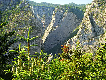 Canyon de Valla entre Safranbolu et Kastamonu (ancienne Paphlagonie) Canyon de Valla entre Safranbolu et Kastamonu (ancienne Paphlagonie)