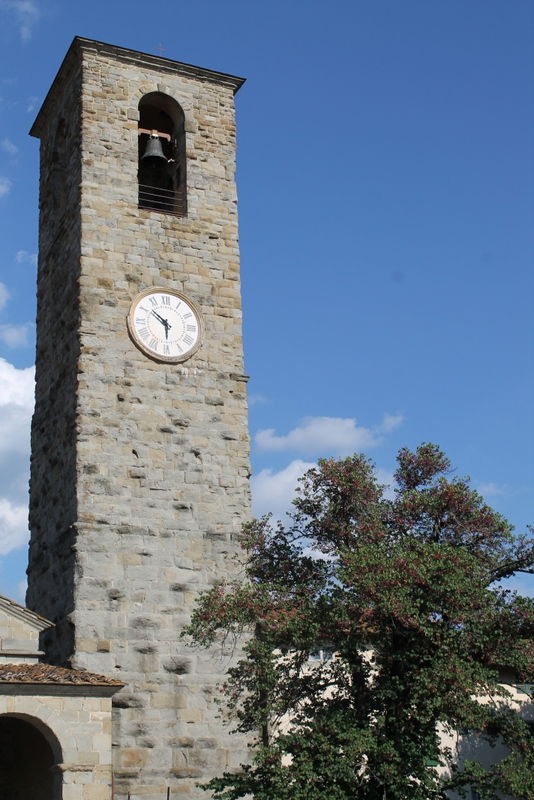 Le clocher de San Pietro de Reggello