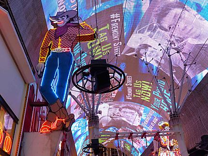 Fremont Street Experience - Tunnel lumineux