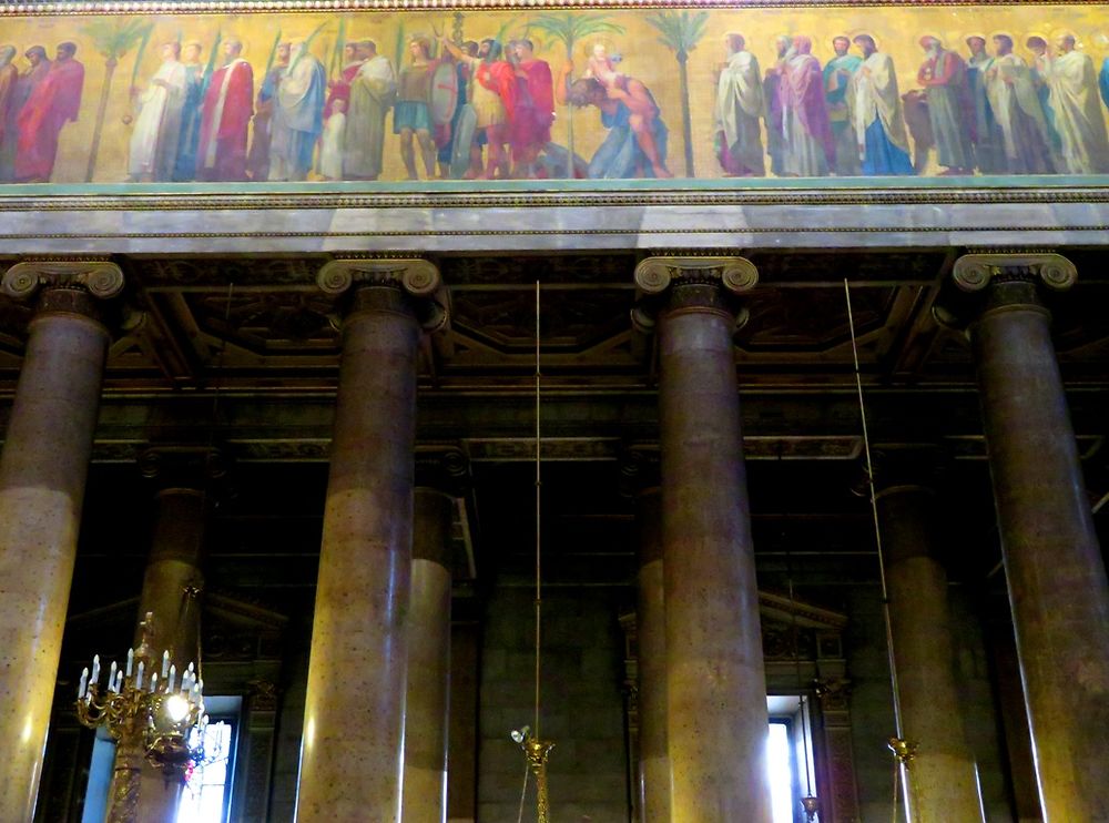 Fresques intérieur Église Saint Vincent de Paul