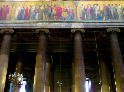 Fresques intérieur Église Saint Vincent de Paul