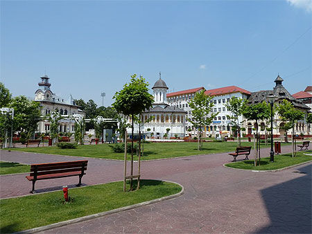 Place principale à Targu Jiu