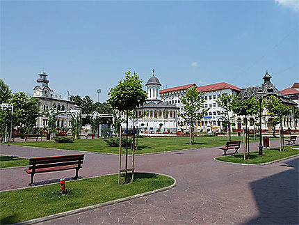 Place principale à Targu Jiu
