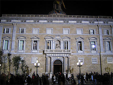 Palau de la Generalitat de nuit