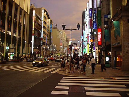 Tokyo à la tombée de la nuit