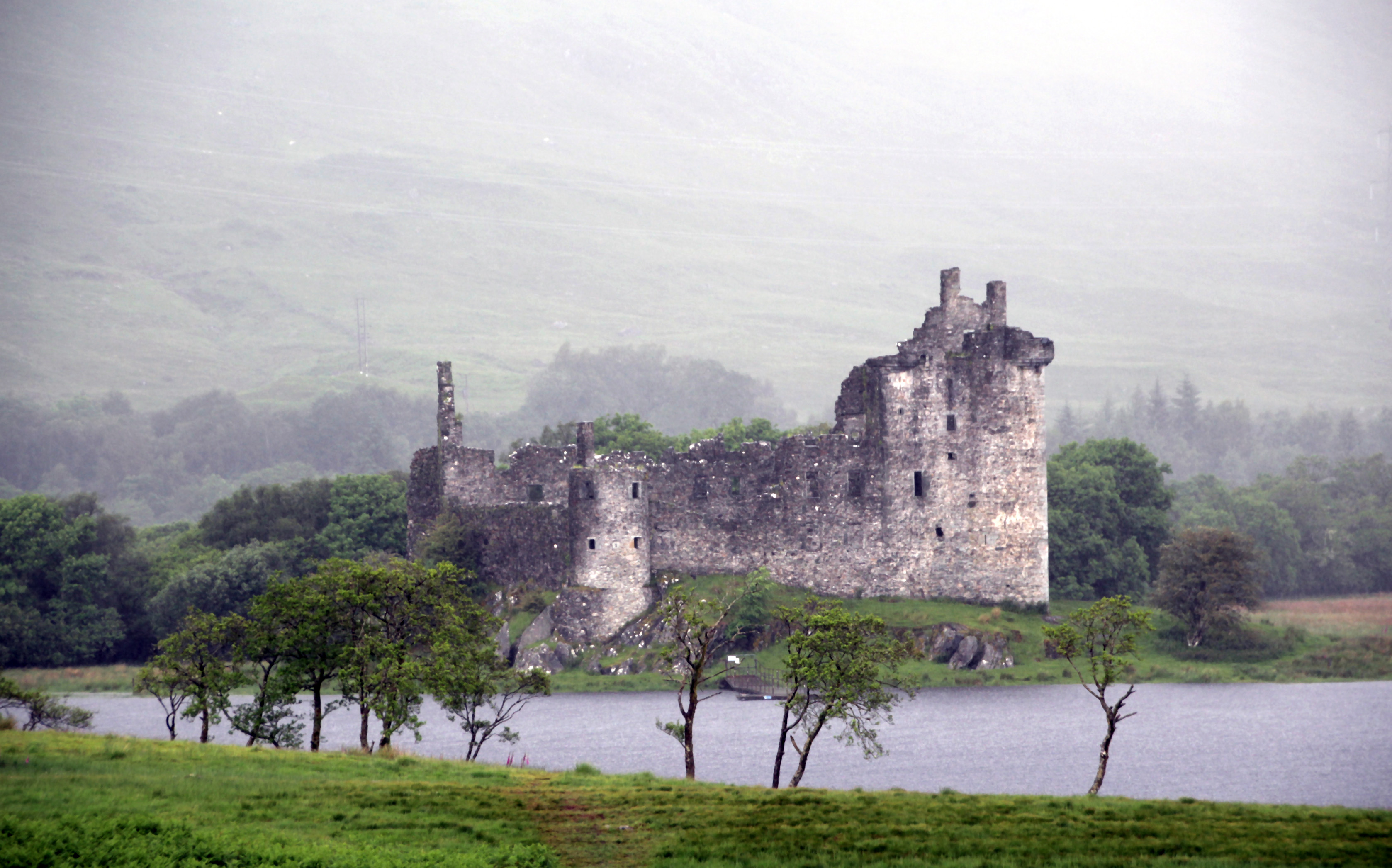 Kilchurn Castle : Châteaux : Kilchurn Castle : Highlands : Écosse 