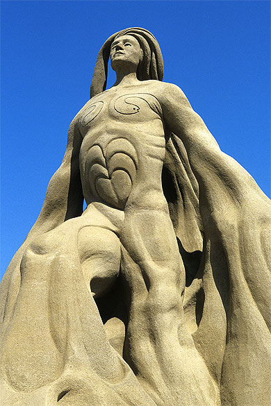 Sculpture de sable, Hardelot Sculpture de sable, Hardelot