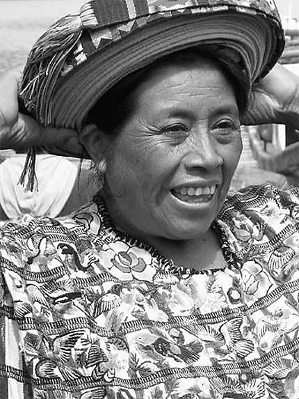 Femme guatémaltéque
