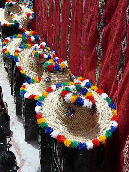 Chapeaux typiques du Nord du Maroc