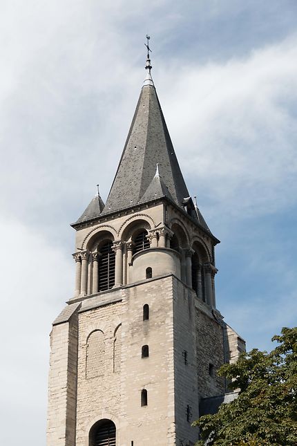 Le clocher de l'Eglise Saint-Germain-des-Prés