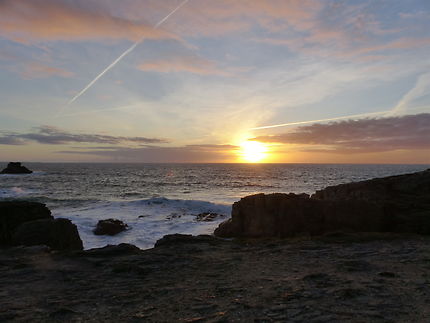 Coucher de soleil sur la Côte sauvage