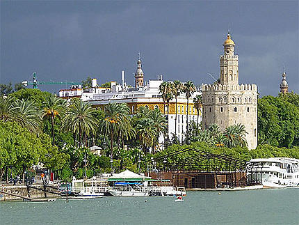 Vue depuis le Guadalquivir