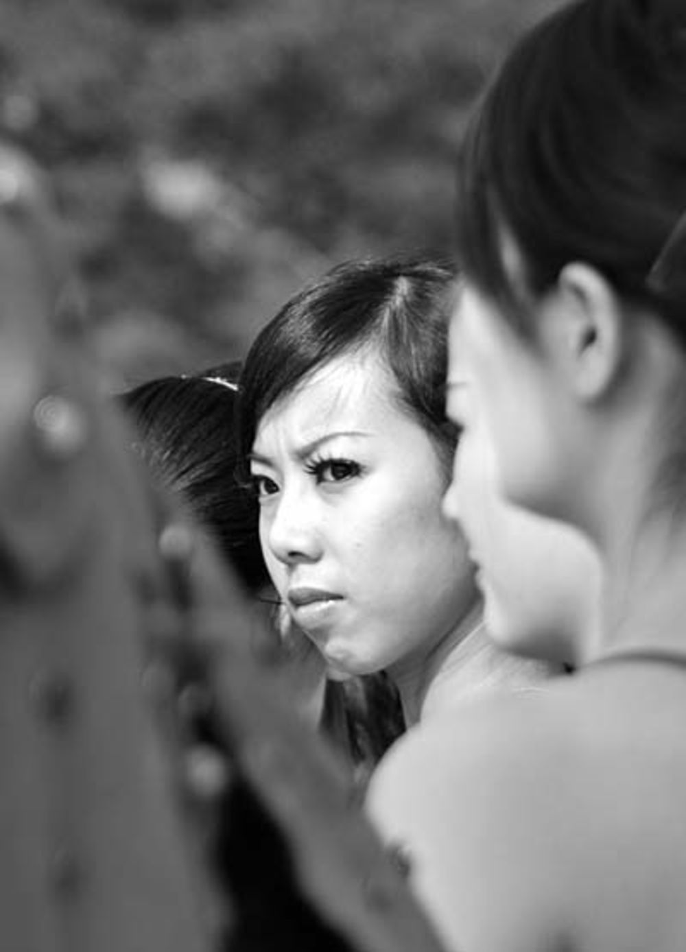 Danseuse inquiète