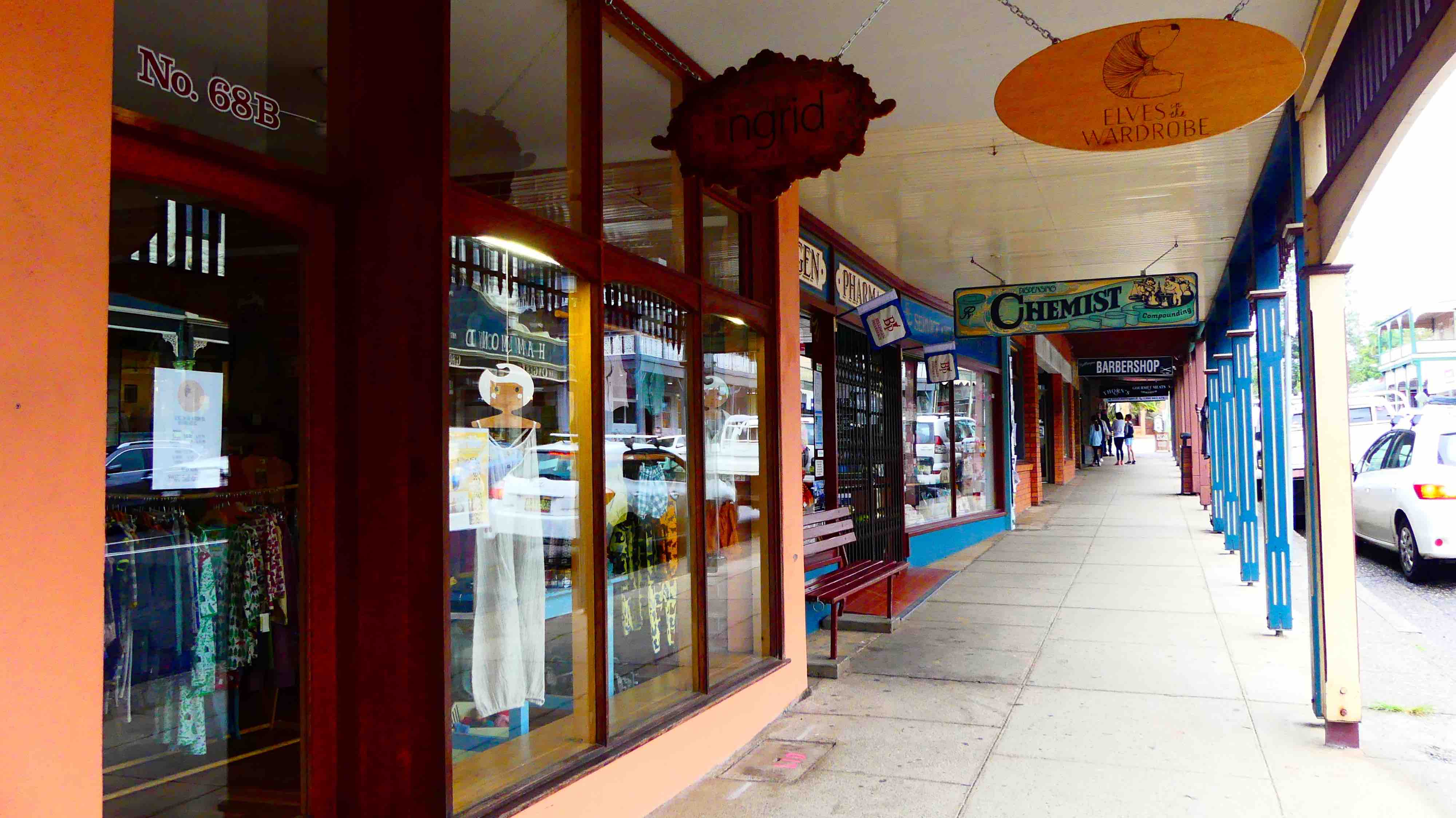 Rue principale de Bellingen Rue principale de Bellingen