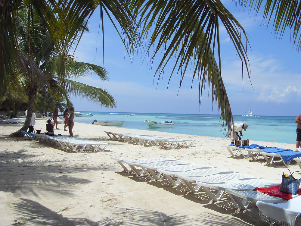 Plage paradisiaque à La Romana