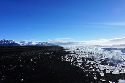 Diamond Beach en Islande