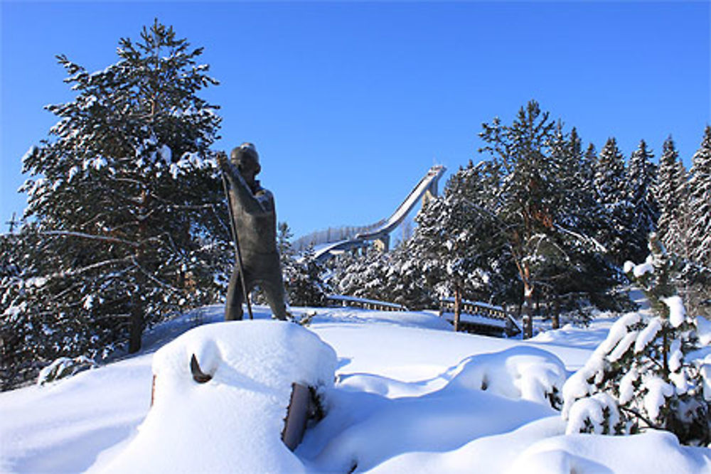 Vue sur le Grand Tremplin de Lahti