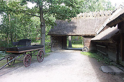 Maison d'époque à Skansen