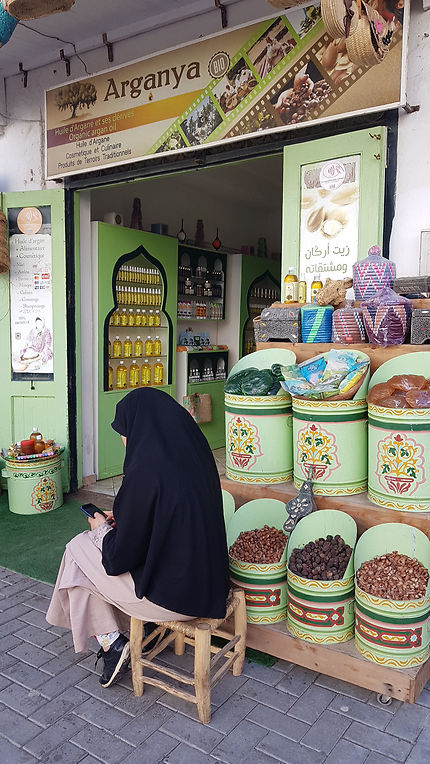 La boutique verte d'Essaouira