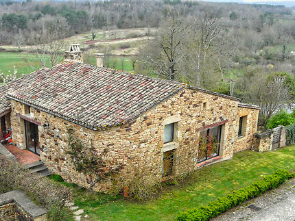 Maison en pierres à Biron