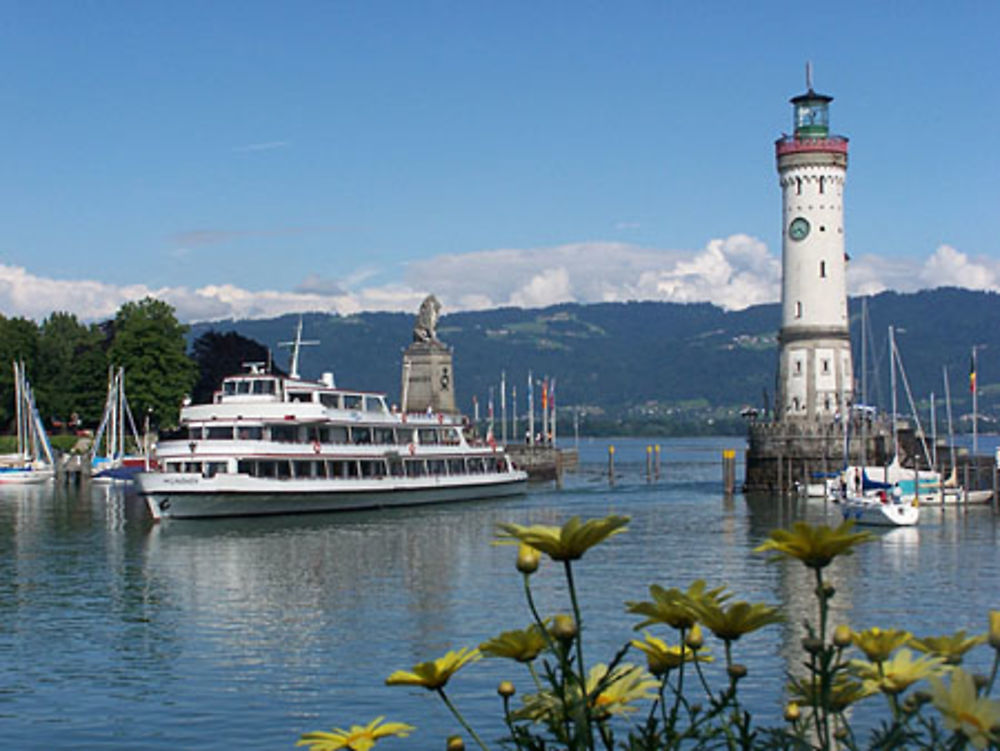 Entrée du port de Lindau am Bodensee