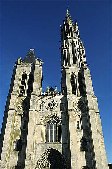 Portail principal, cathédrale Notre-Dame, Senlis