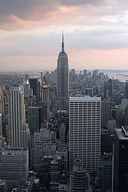 Vue sur l'Empire State Building