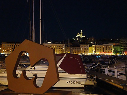 Le Vieux Port de nuit