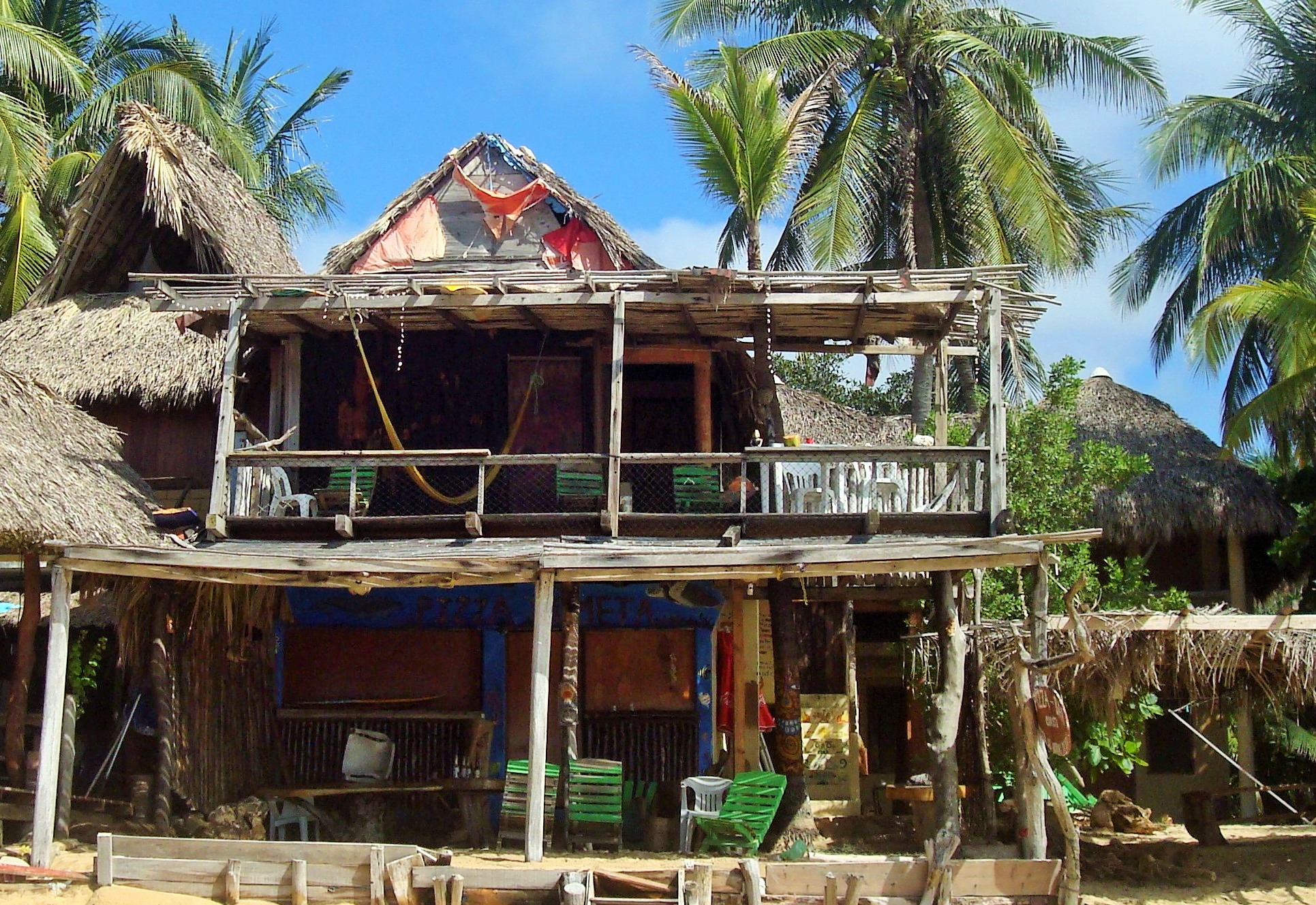 Cabane sur la plage Cabane sur la plage