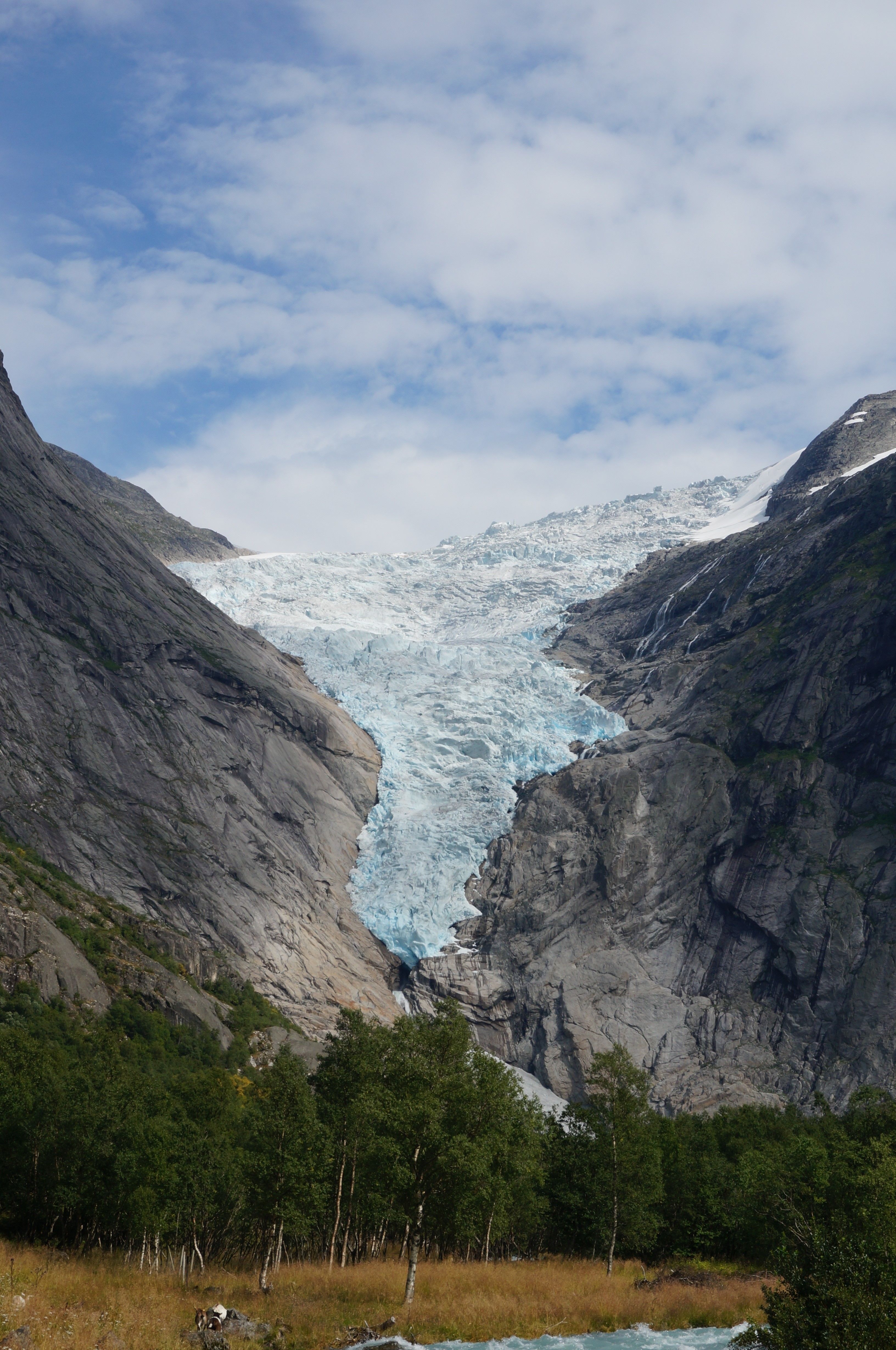 Glacier de Briksdal en Norvège