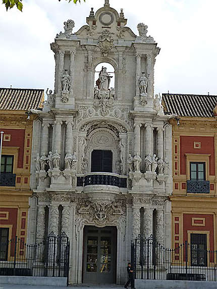 Entrée du Palacio de San Telmo