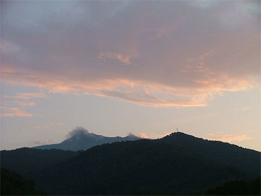 Vue sur les montagnes