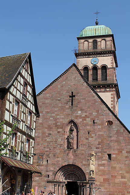 L'église Sainte Croix à Kaysersberg