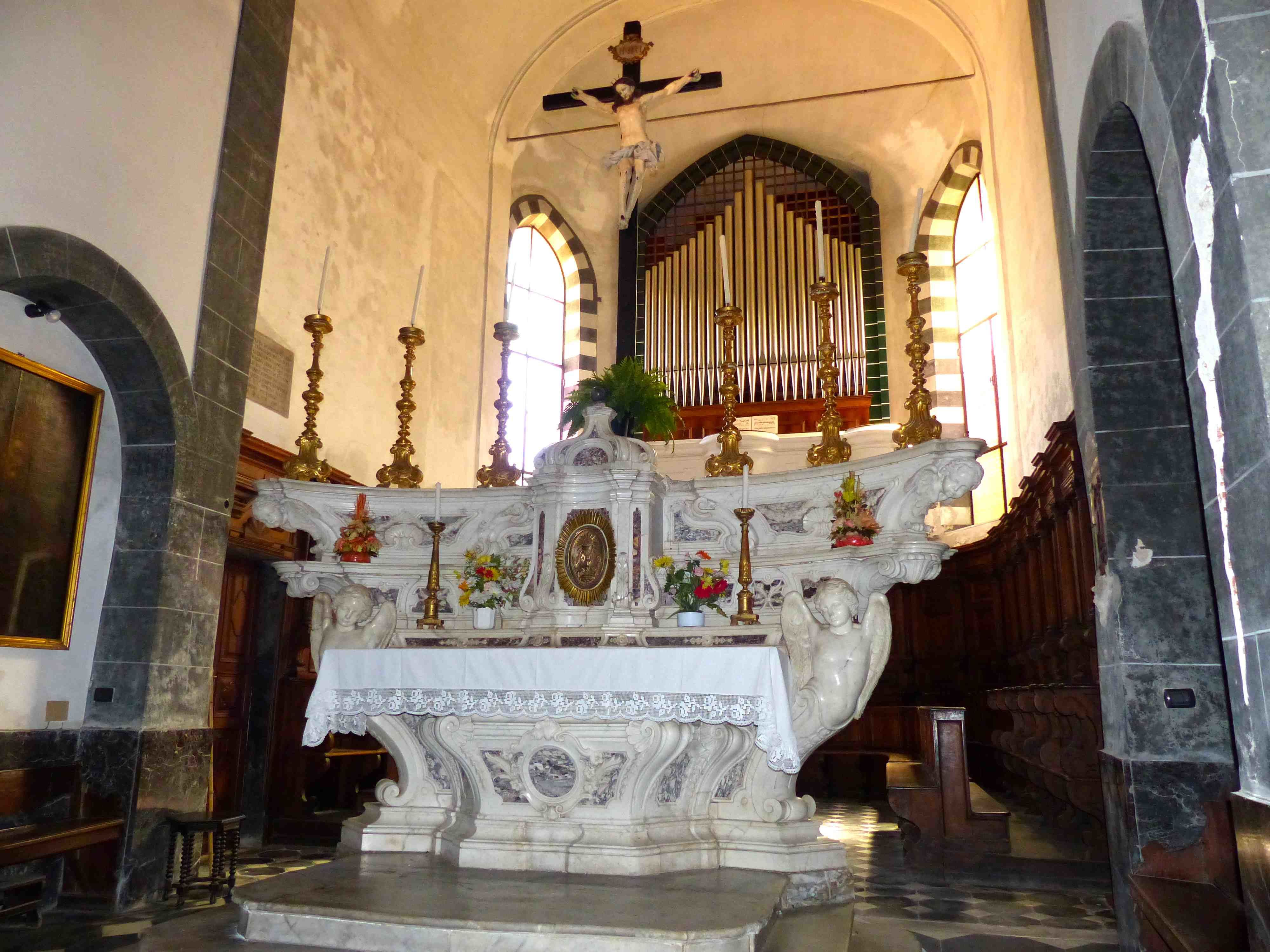 Intérieur de l'Eglise Saint André XIIIe - Levanto