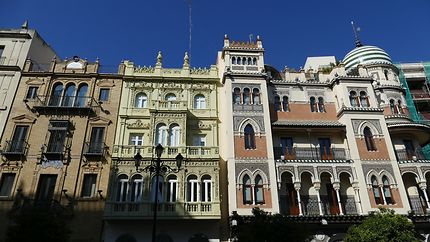 Anciens immeubles de Séville
