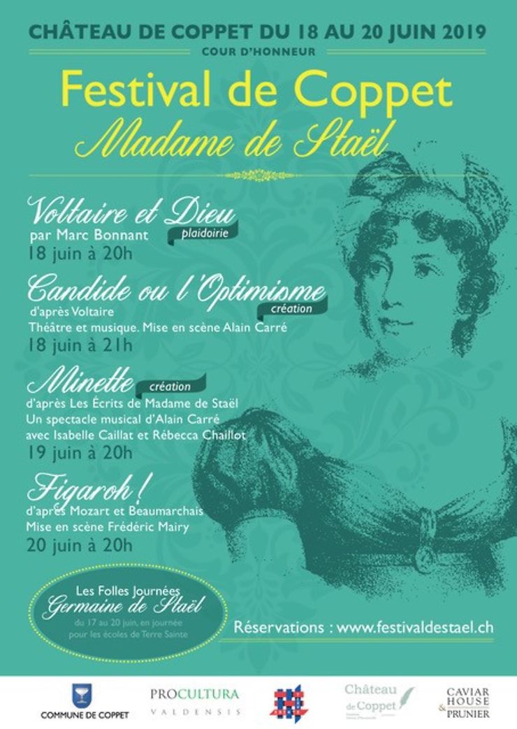 Festival de Coppet – Madame de Staël au château de Coppet
