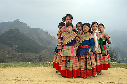 Fillettes Hmongs
