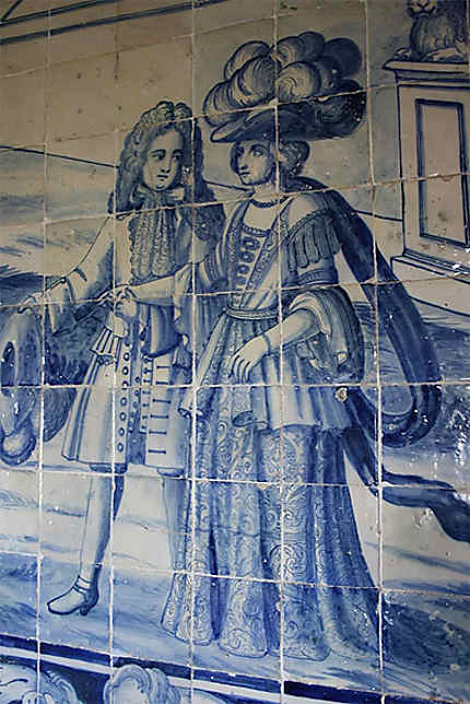 Les azulejos (Palais national de Sintra)