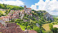 Le Lot, c&ocirc;t&eacute; villages