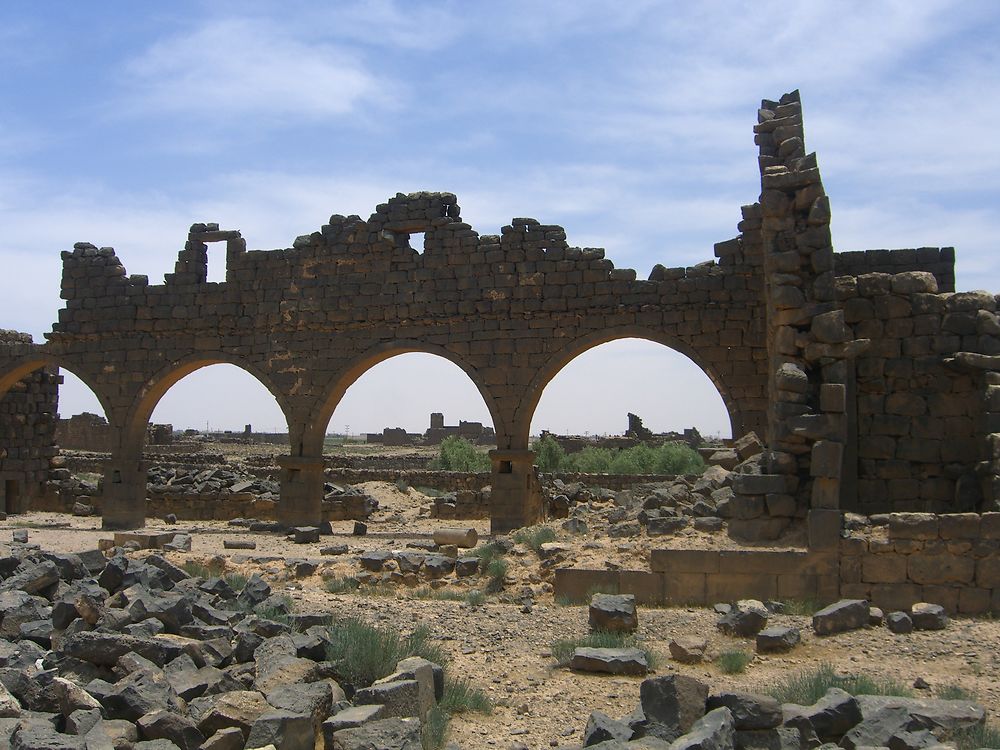 Ruines noires de Umm al-Jimal