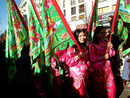 Important défilé du nouvel an Chinois 2018