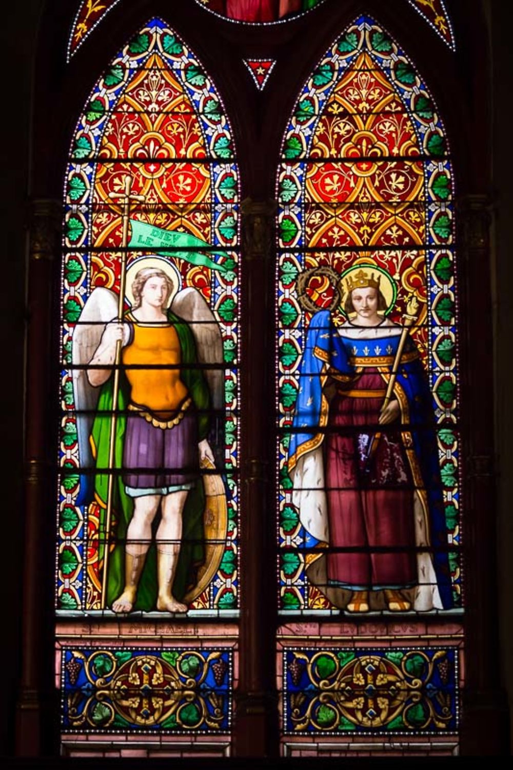 Vitraux de l'Eglise St-Louis, Saint-Etienne