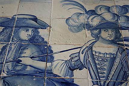 Les azulejos du palais national de Sintra