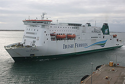 Un navire d'Irish Ferries